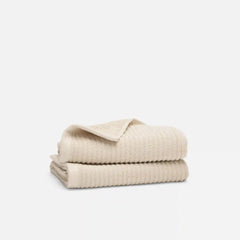 Ribbed Cotton TENCEL™ Hand Towels Set of 2