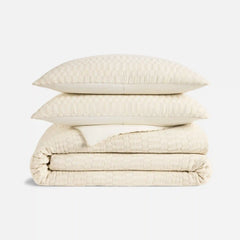 Woven Checkerboard Duvet Set