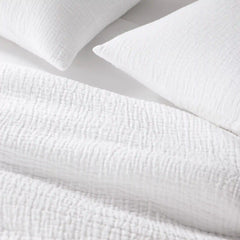Breezeweave Crinkle Cotton Duvet Cover