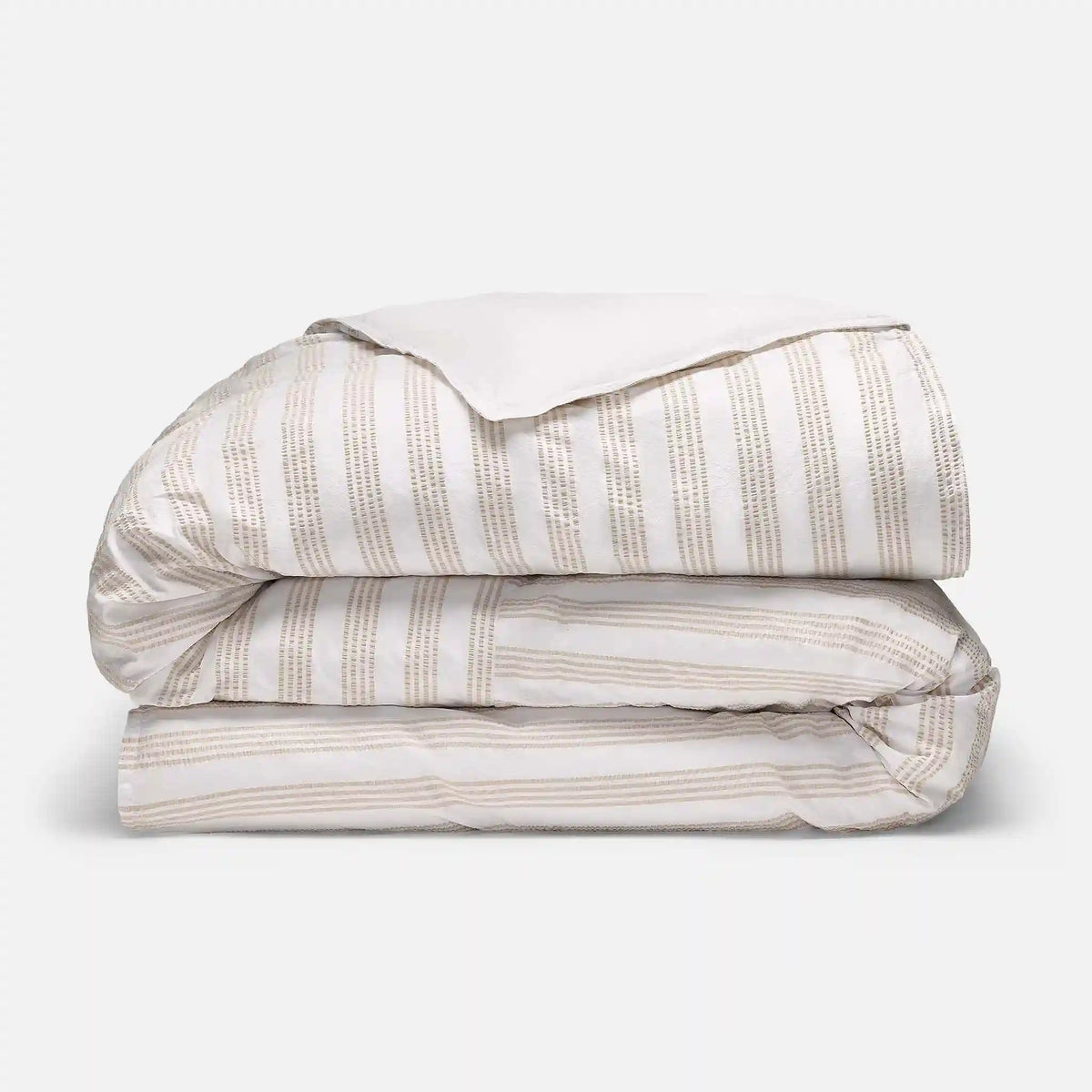 Seersucker Classic Percale Duvet Cover