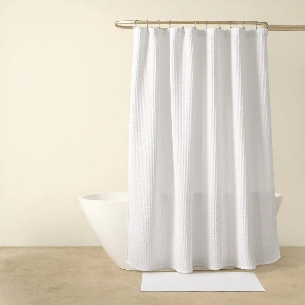 Dreamweave Waffle Shower Curtain